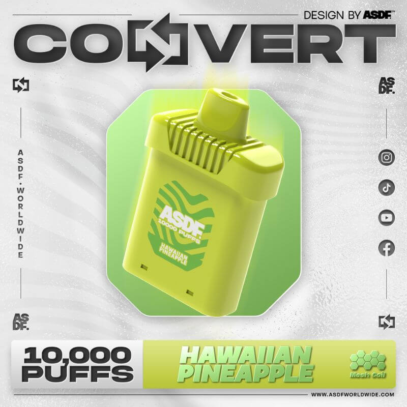 ASDF-CONVERT-10000-HAWAIIAN-PINEAPPLE-CARTRIDGE-SG-Vape-Hub