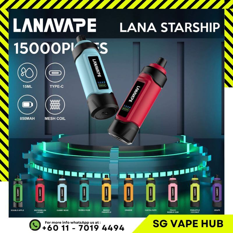 LANA-STARSHIP-15000-SG-Vape-Hub