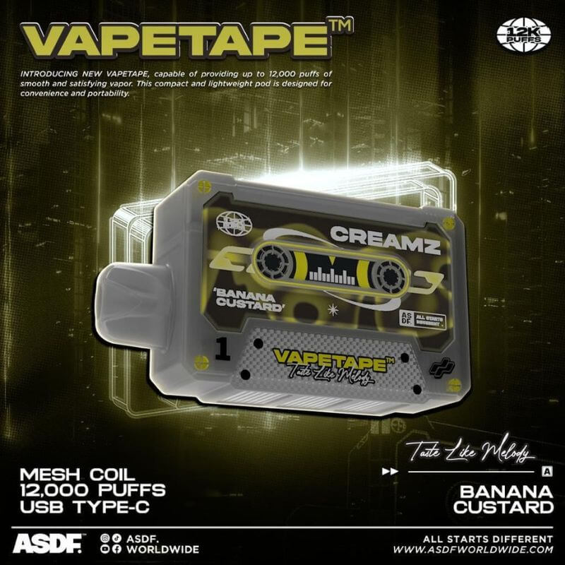 VAPETAPE-12K-BANANA-CUSTARD-SG-Vape-Hub