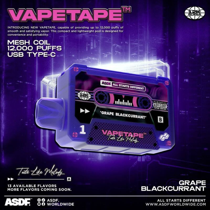 VAPETAPE-12K-GRAPE-BUBBLEGUM-SG-Vape-Hub