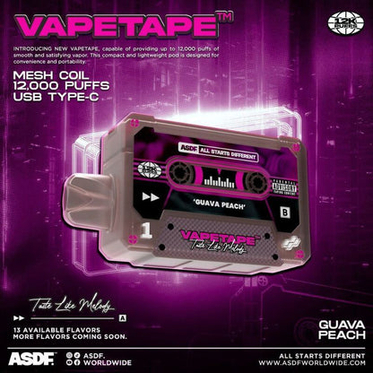 VAPETAPE-12K-GUAVA-PEACH-SG-Vape-Hub