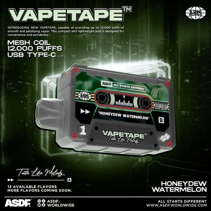 VAPETAPE-12K-HONEYDEW-WATERMELON-SG-Vape-Hub